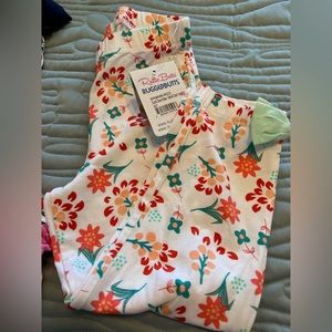 Ruffle butts stretch capris